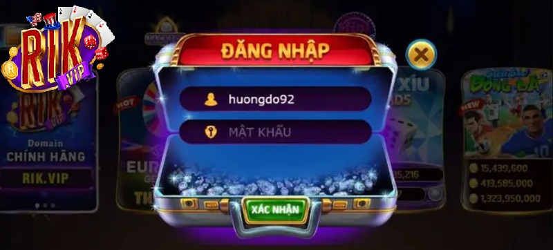 hướng dẫn đăng nhập rikvip nhanh chóng